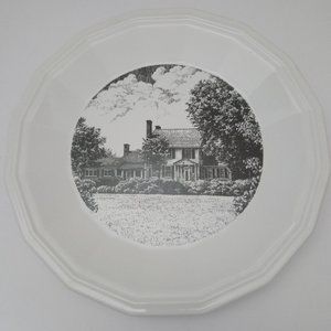 VINTAGE LUCILLE S PIPER MEMORY PLATE 1876